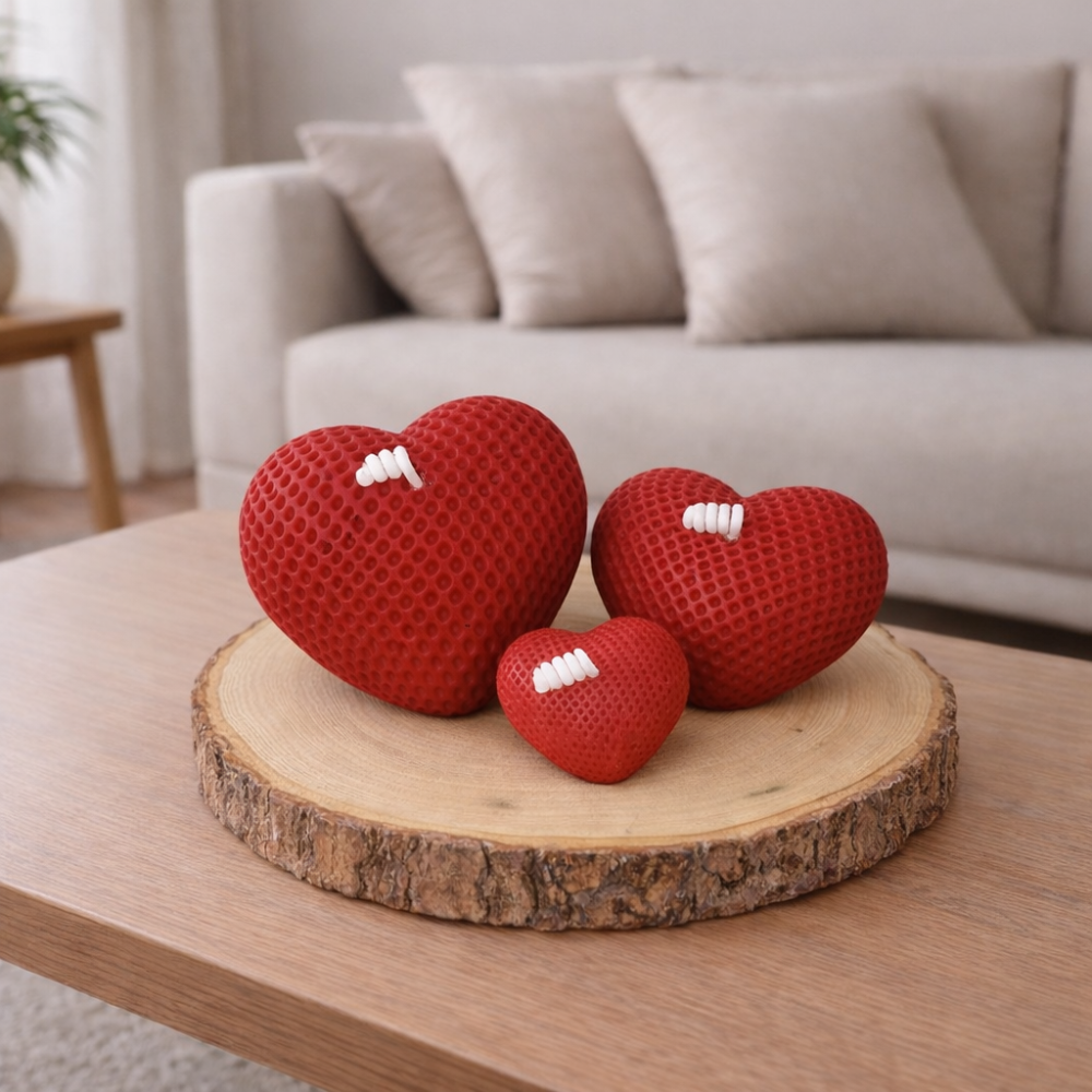 Velas de Molde Corazones