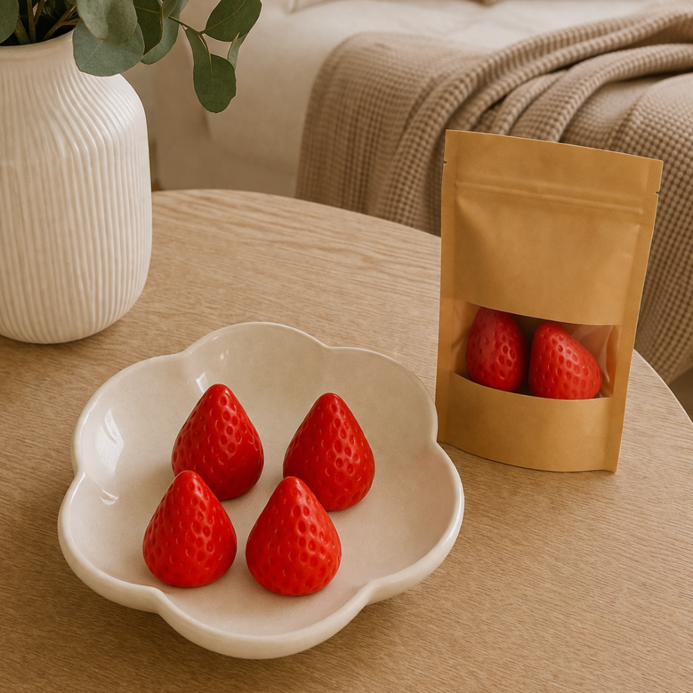 Velas Wax Melts Fresas