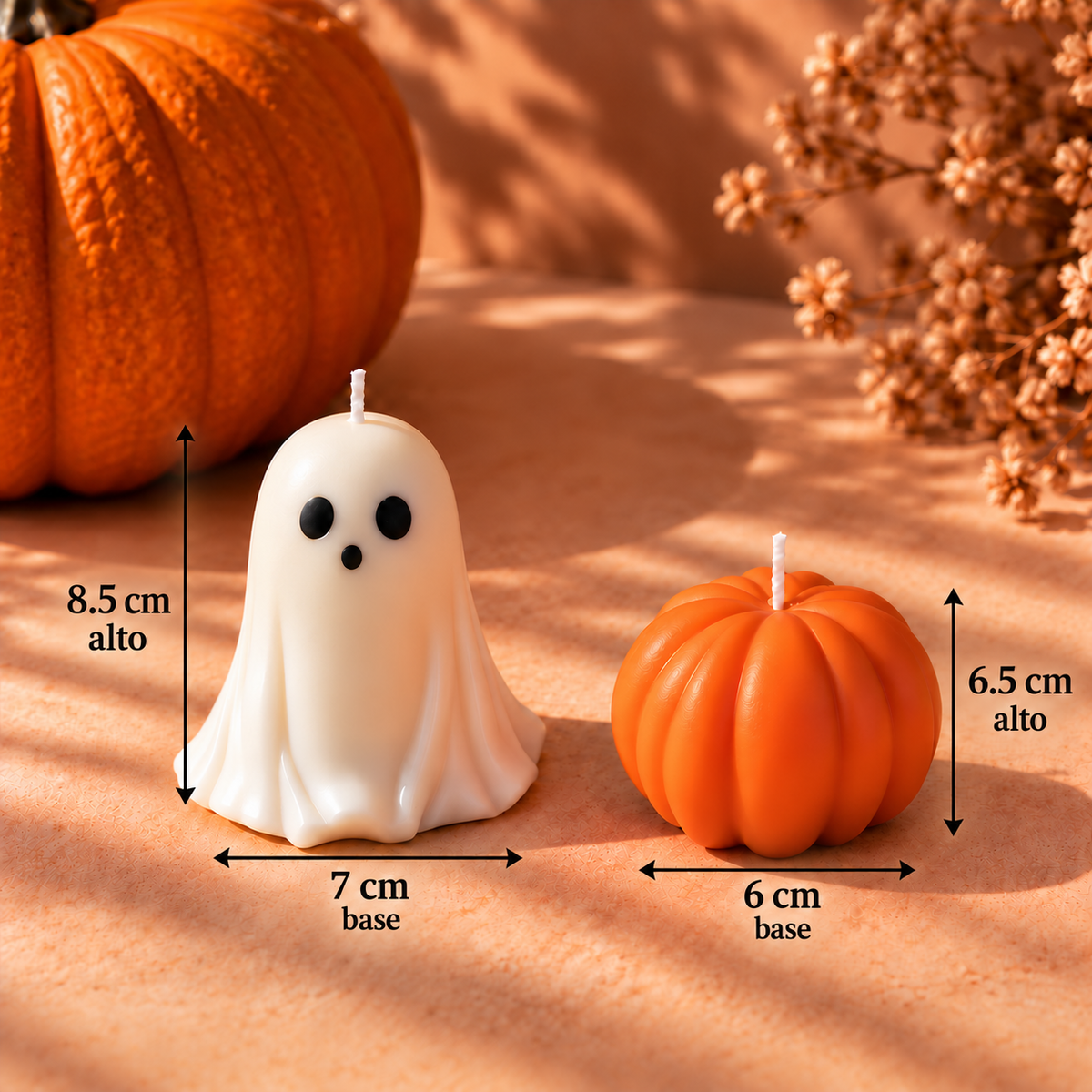 Velas de Molde BOO! – Aroma Vainilla