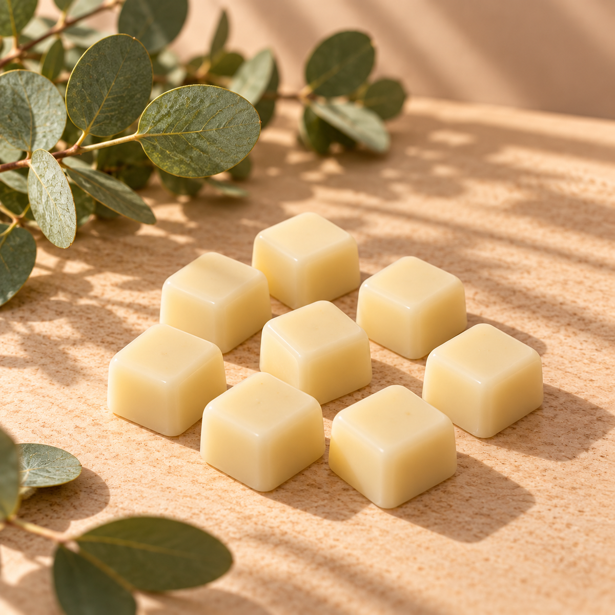 Wax Melts Cubos 70 g – Aroma Eucalipto sueltos