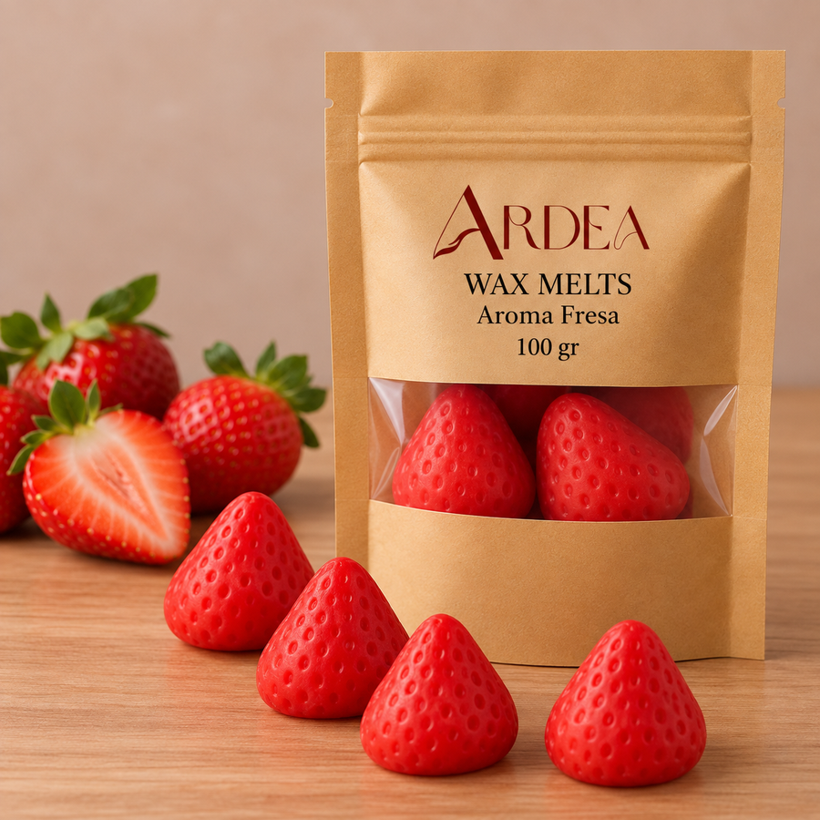 Wax Melts Fresas 100 g – Aroma Fresa con empaque