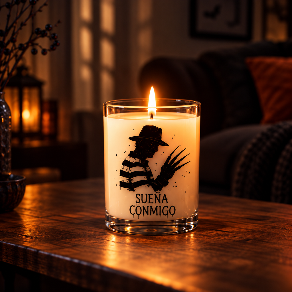 Vela Halloween – Sueña Conmigo - Aroma Naranja Embrujada - 140 gr