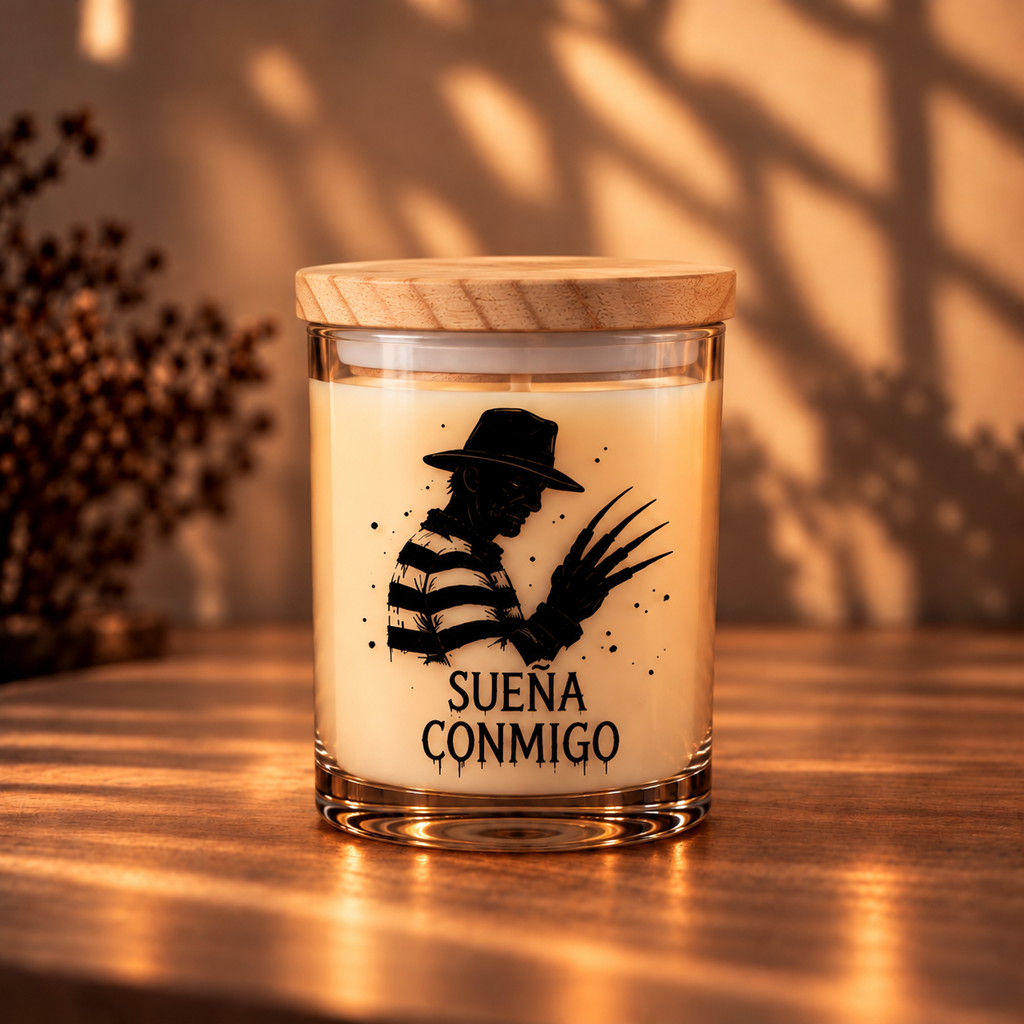 Vela Halloween – Sueña Conmigo - Aroma Naranja Embrujada - 140 gr